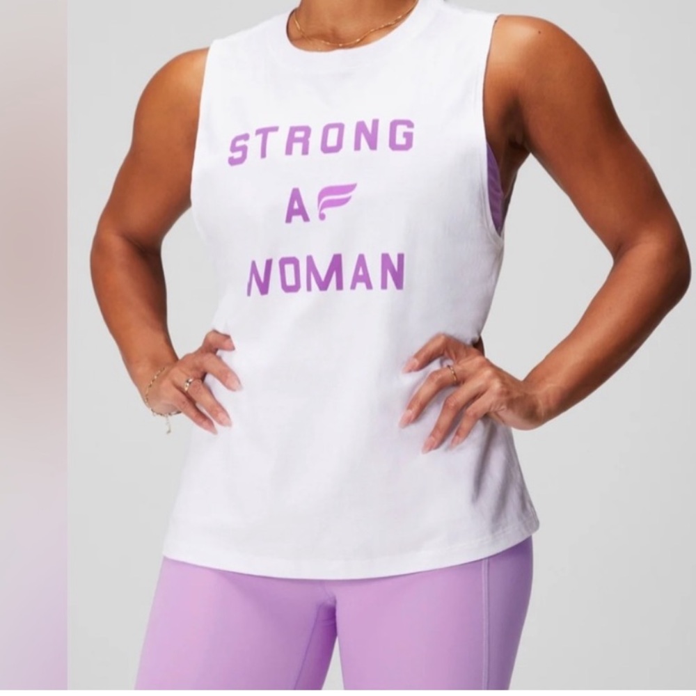 NEW Fabletics Strong AF tank top Sz S